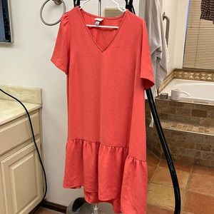 Coral dress medium a new day
